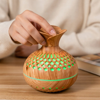 Wood Grain USB Humidifier for Dry Air Relief